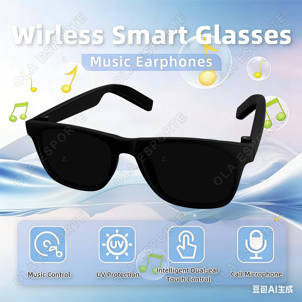 Audio Music Voice - 2026 New Fashion Smart Glasses Bluetooth