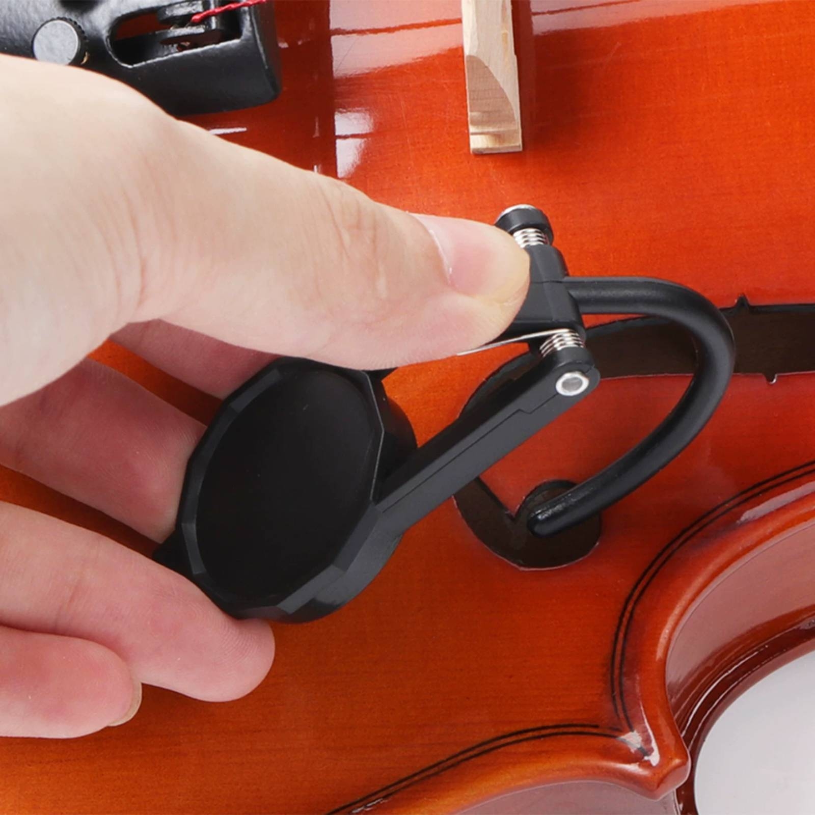 Audio Universal Music - Clamp-on Violin Audio Pickup Non-Marking Violin