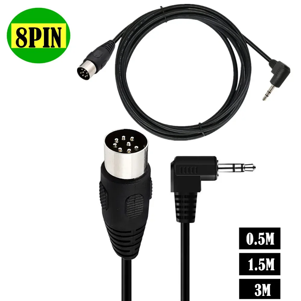 Audio Music Box - Din 8 Pin to DC3.5mm Cable