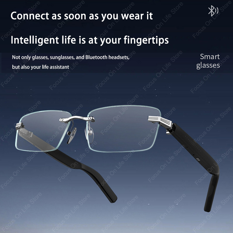 Smart Bluetooth Glasses Wirele - Audio Music Voice review and price