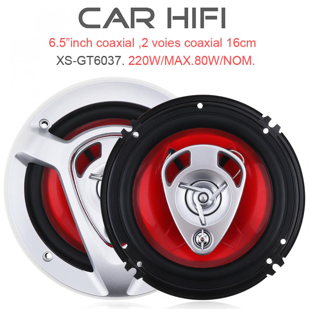 2pcs 220W 6.5 Inch Car HiFi Co - Audio Universal Music review and price