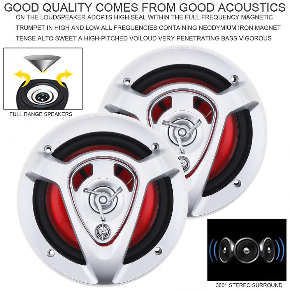 2pcs 220W 6.5 Inch Car HiFi Co - Audio Universal Music review and price