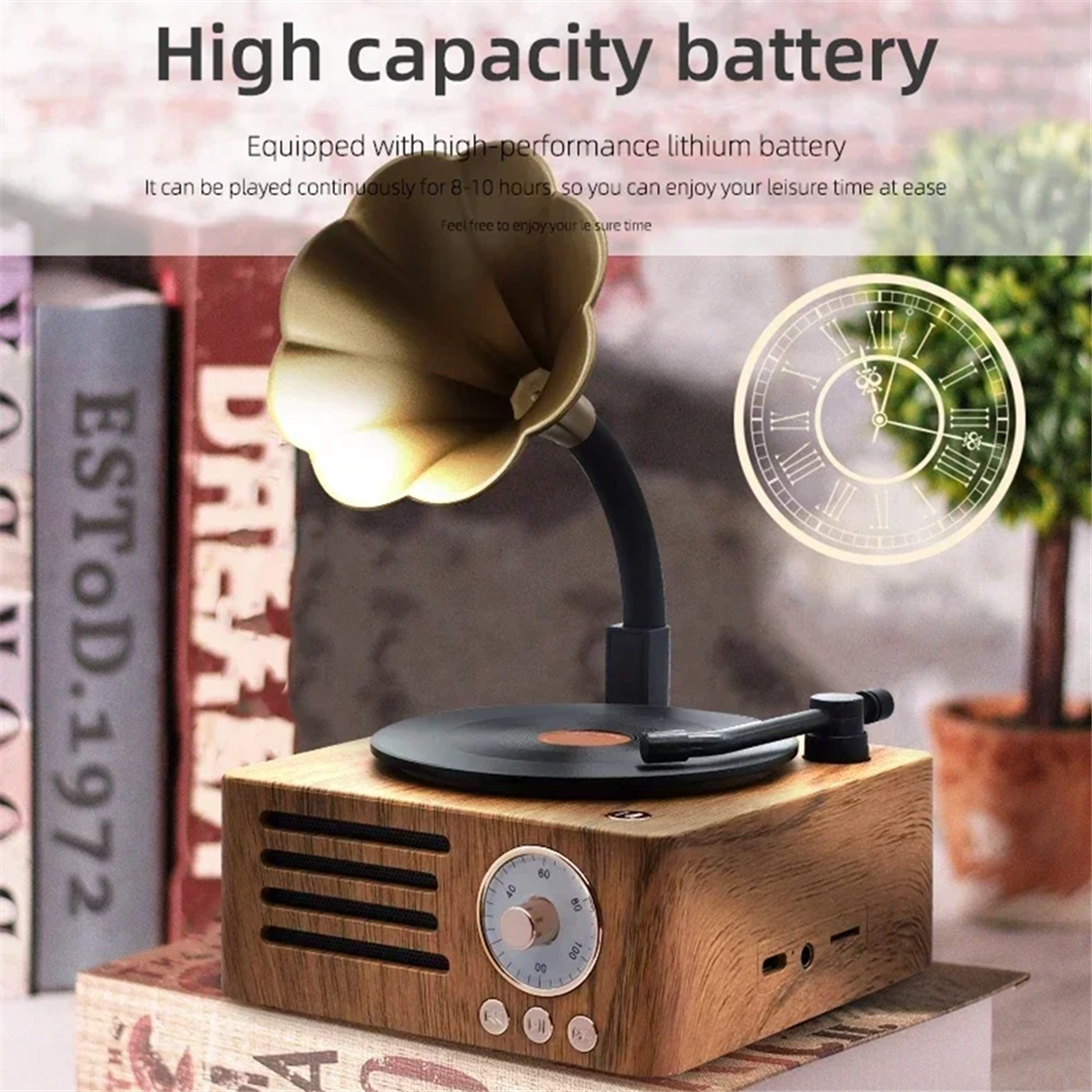 QA88X Retro Gramophone Shape B - Audio Music Box review and price