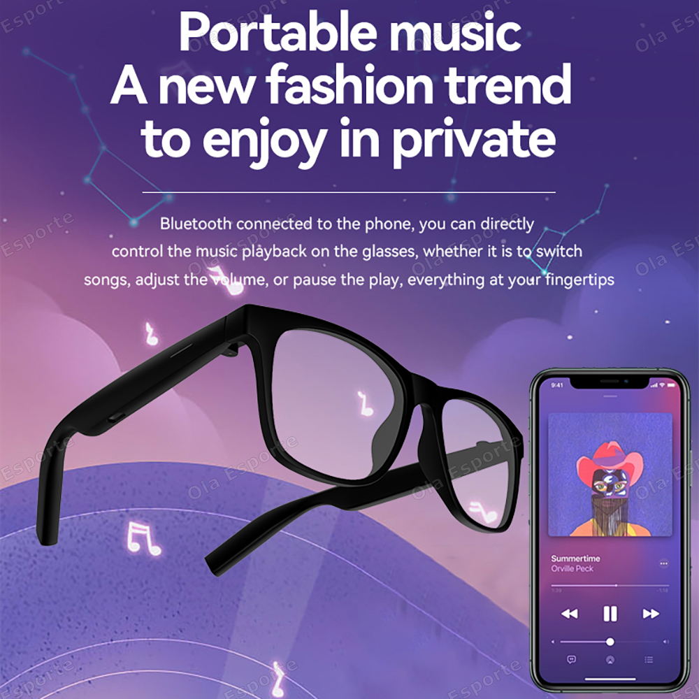 2026 New Fashion Smart Glasses - Audio Music Voice review and price