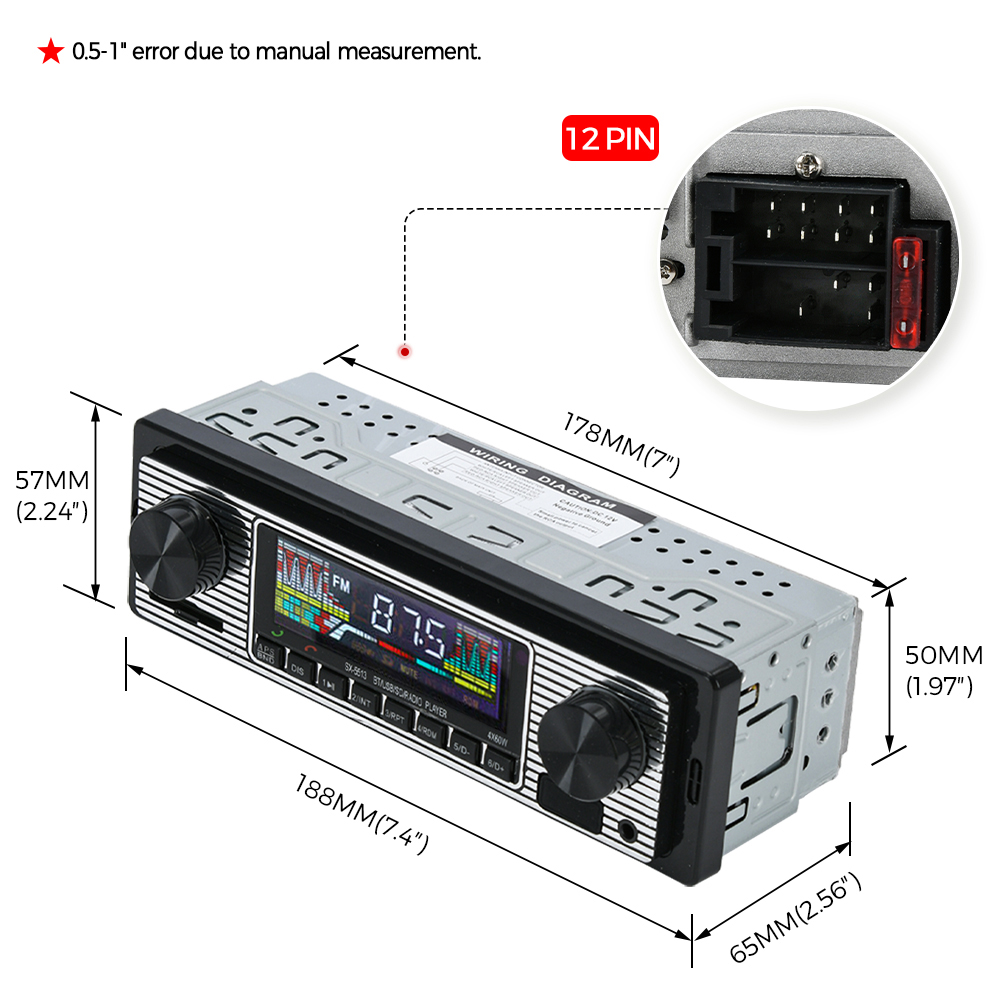 Vintage Car Radio Vehicle Inte - Audio Music App review and price