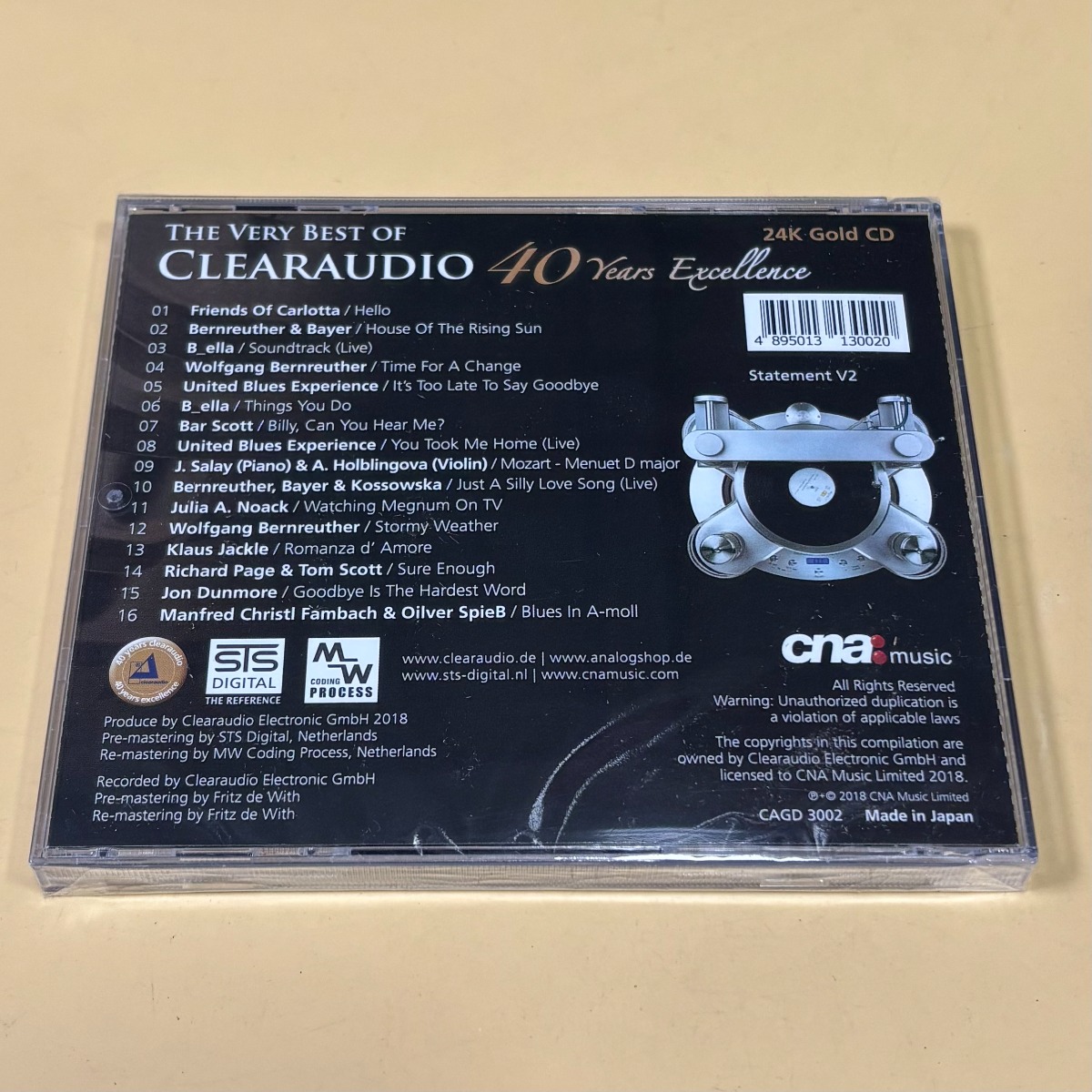 Clearaudio 40 Years Excellence - Audio Music Test review and price