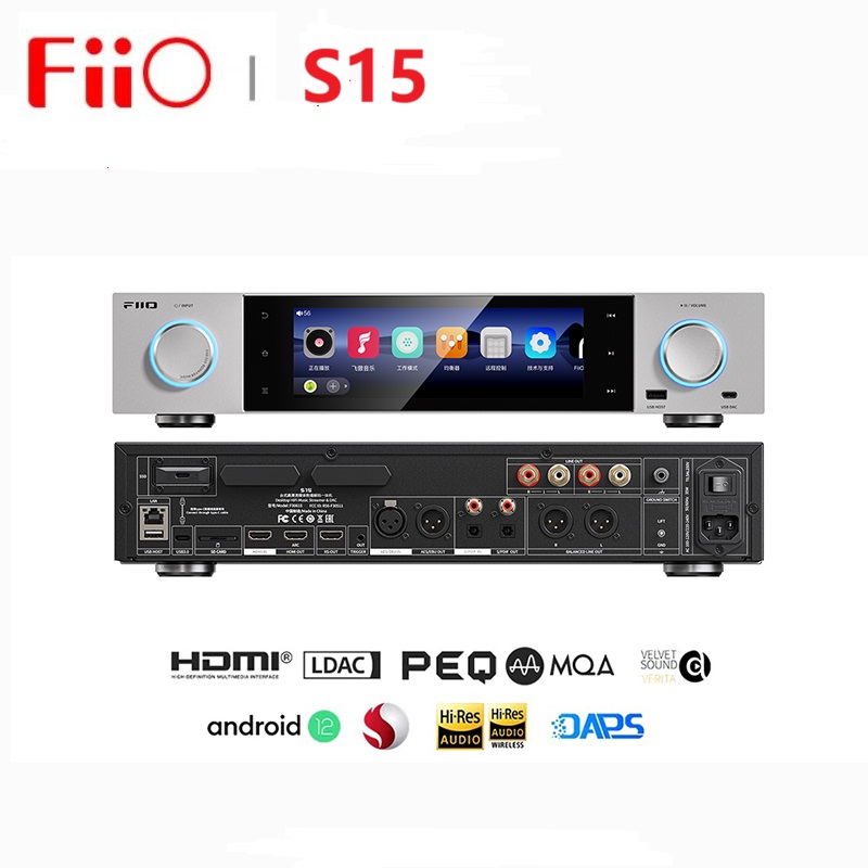 FiiO S15 Desktop Hi-Res Audio  - Audio Music Mp3 Free review and price