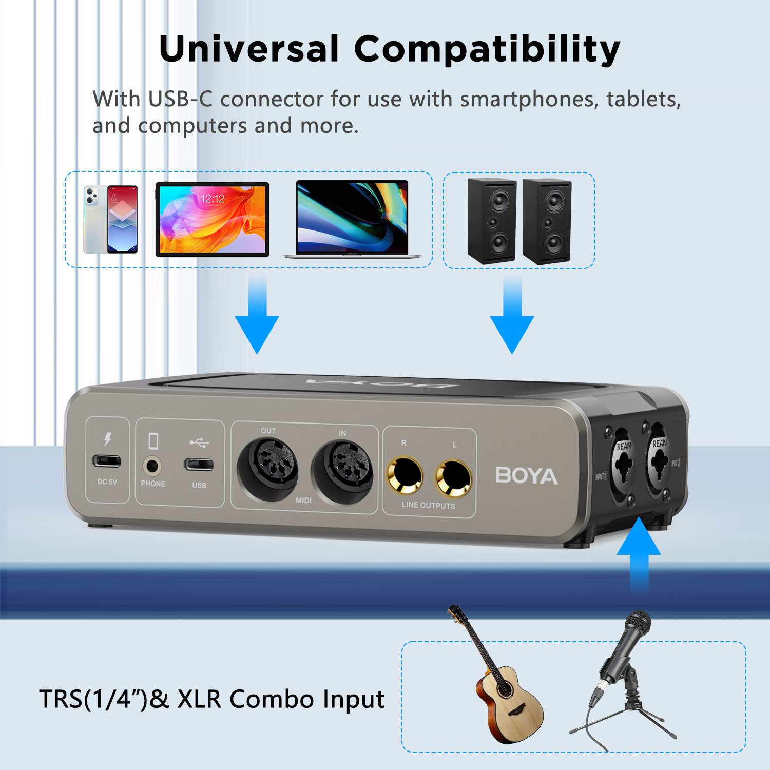 BOYA BY-AM4 Dual-Channel Audio - Audio Music By review and price