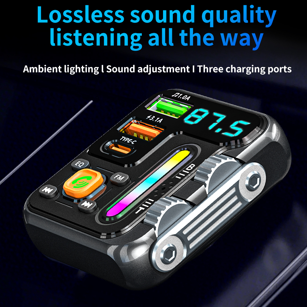 Wireless Car MP3 Player,FM Tra - Audio Music Mp3 Free review and price