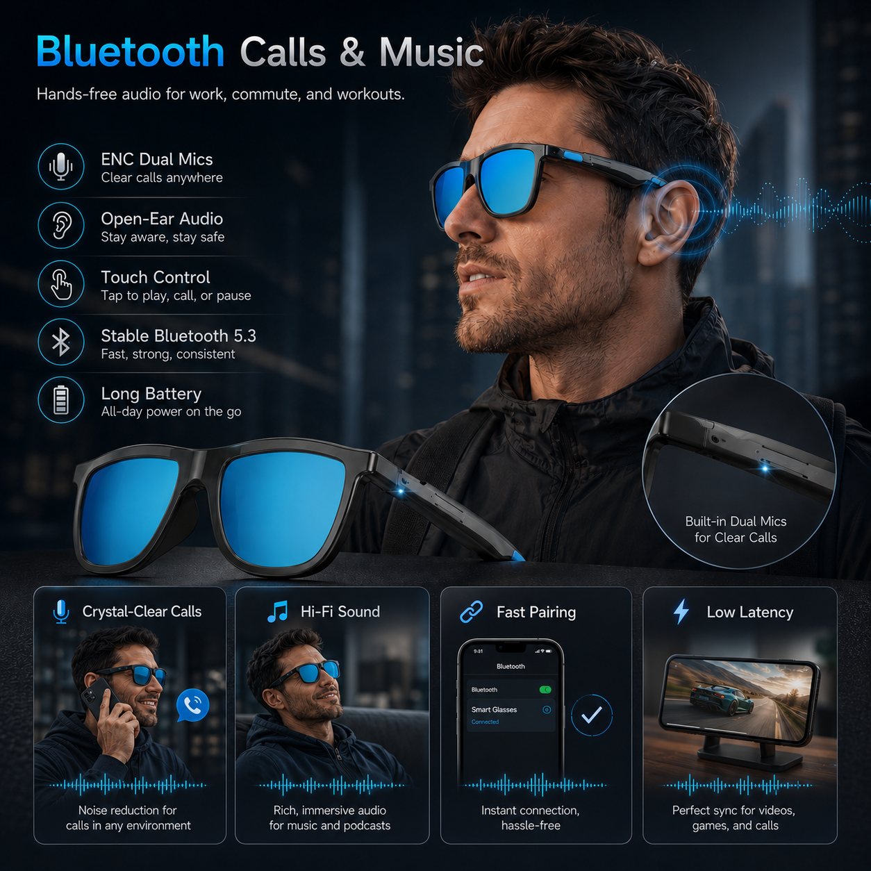 2026New Business Travel Touch  - Audio Music Voice review and price