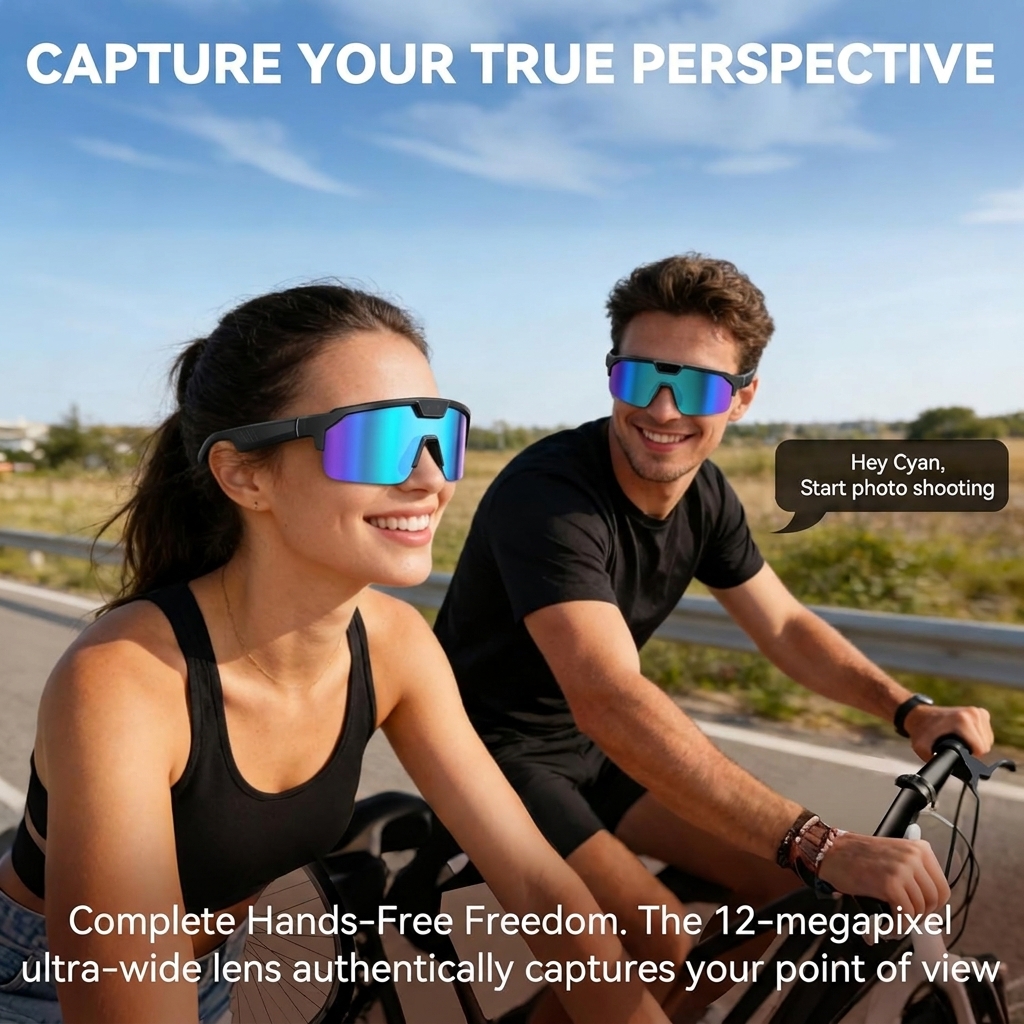 2026 New AI Smart Sports Glass - Audio Music Voice review and price