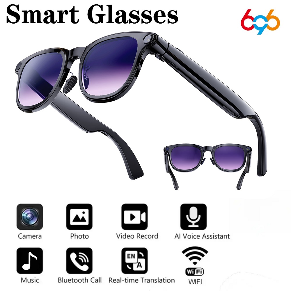 Smart Glasses AI Assistant Rea - Audio Music Voice review and price