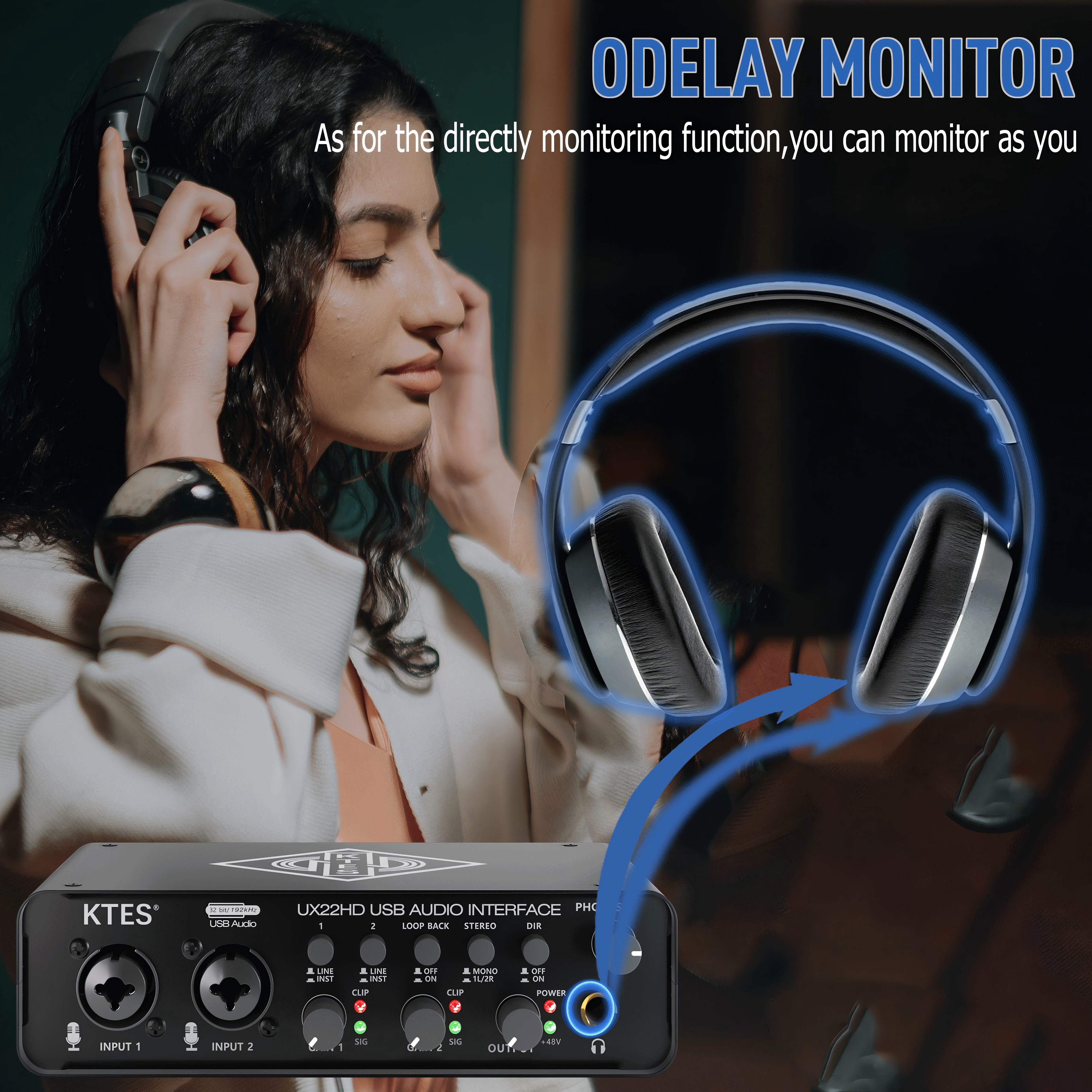 UX22 Audio Interface 192kHz 32 - Audio Music Youtube review and price