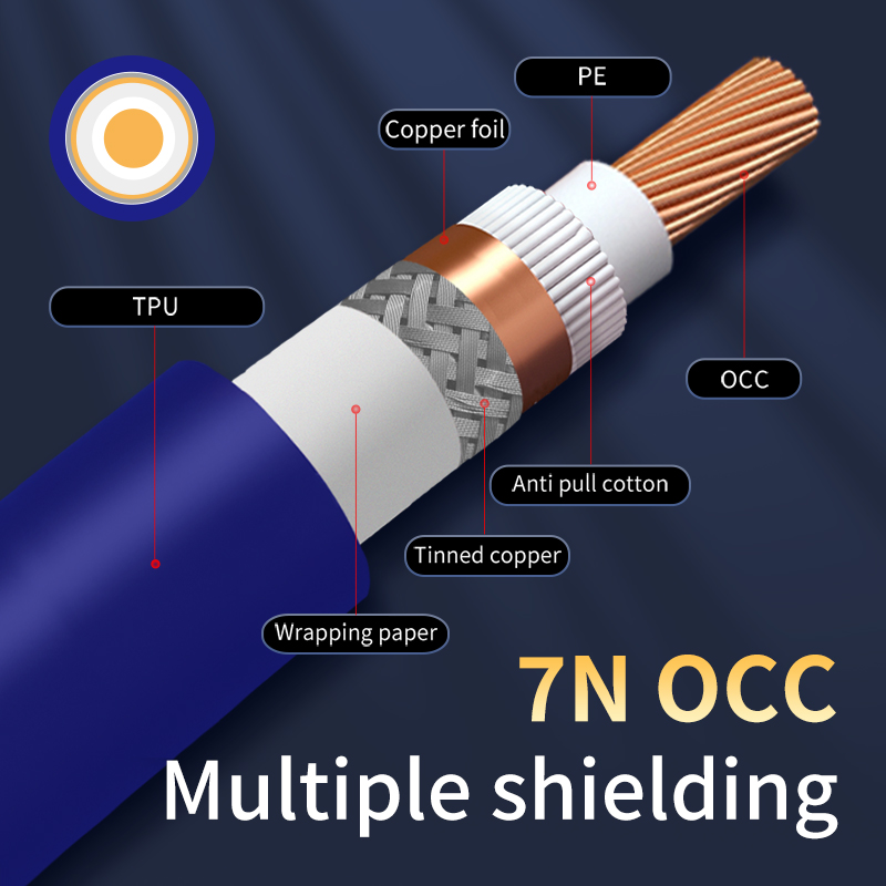 7N OCC RCA Audio Cable Male to - Audio Music Box review and price
