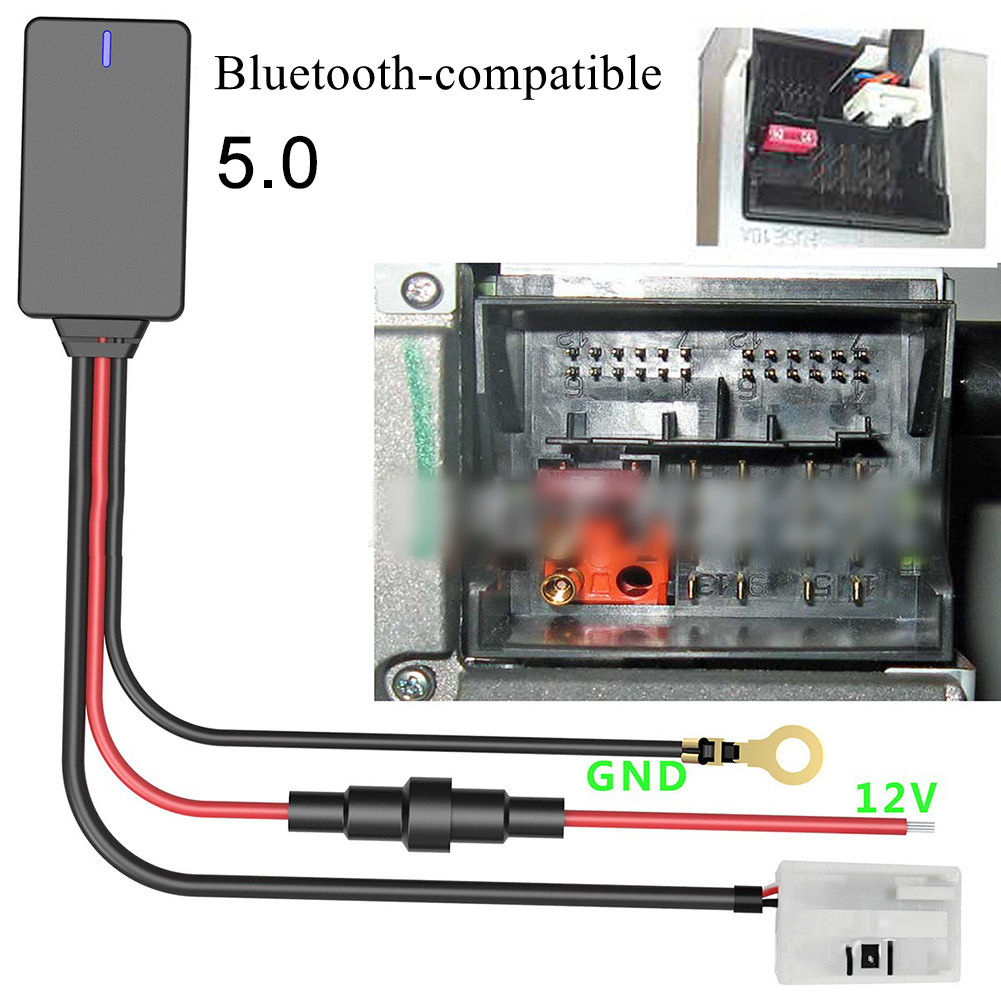 Car Bluetooth 5.0 Module AUX-I - Audio Music Mp3 Free review and price