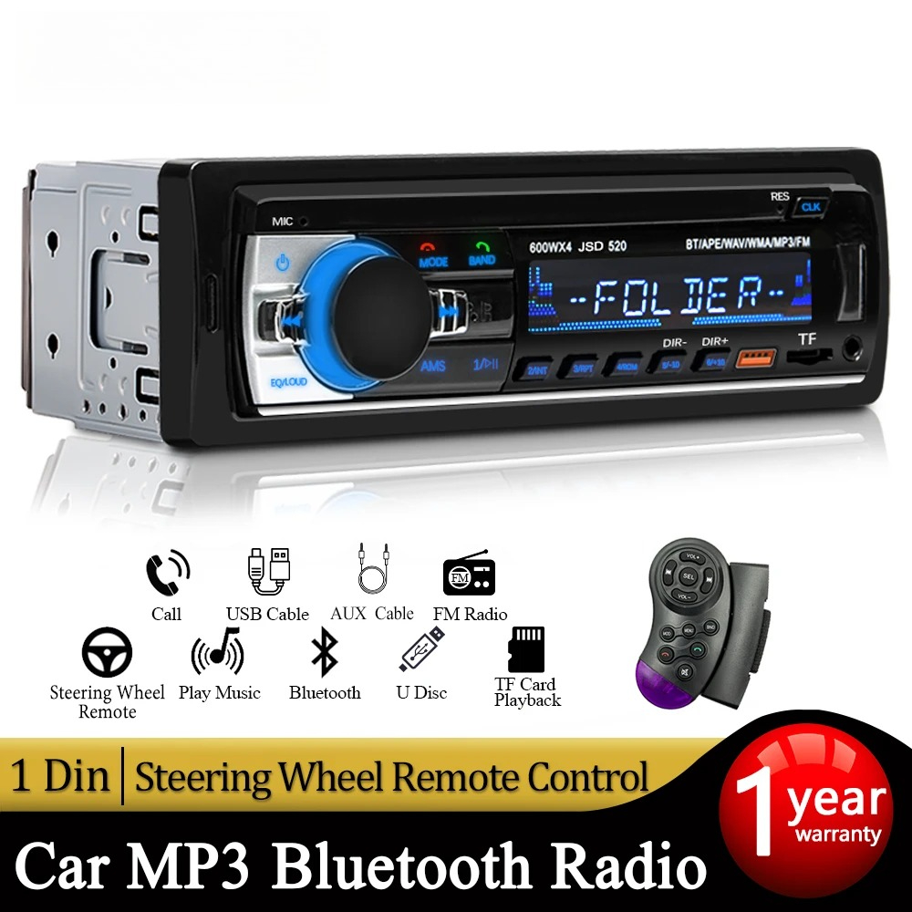 Bileeko Car Radio 1din Stereo  - Audio Music Mp3 Free review and price