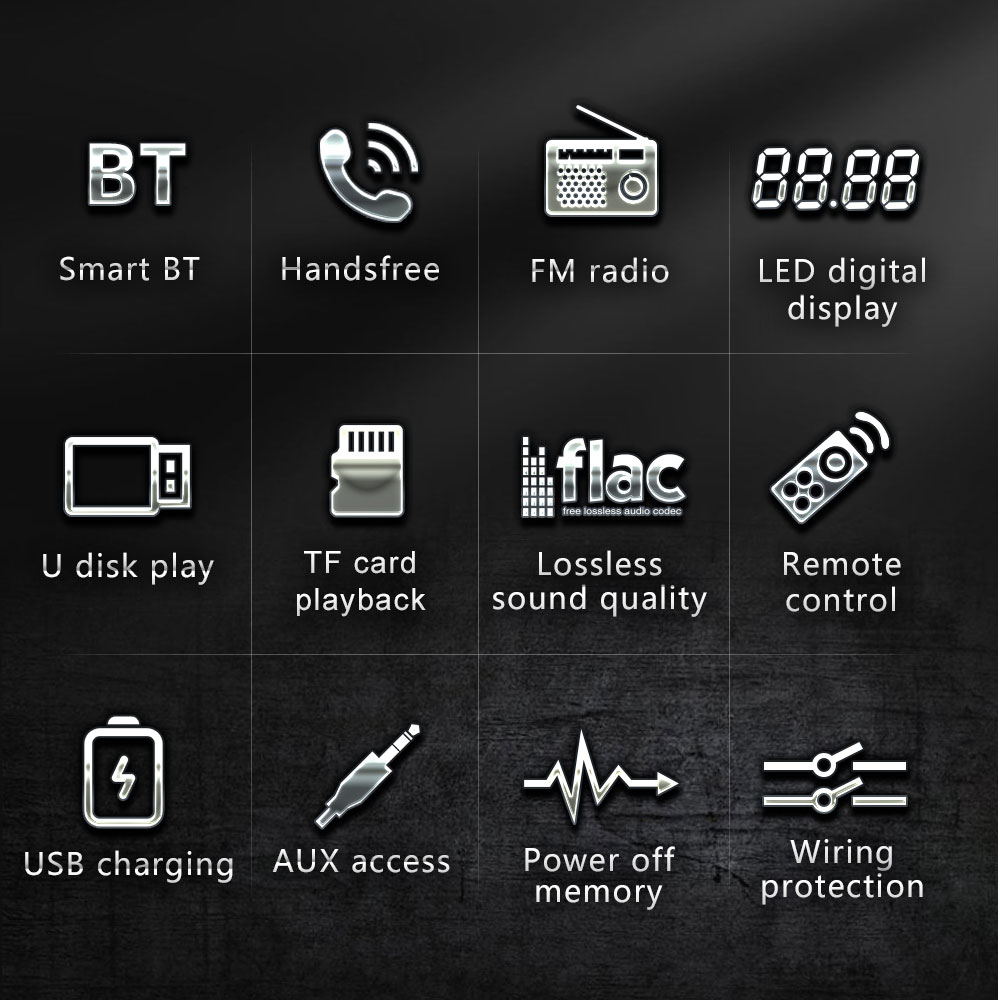 Car Radio 1Din Car MP3 Bluetoo - Audio Universal Music review and price