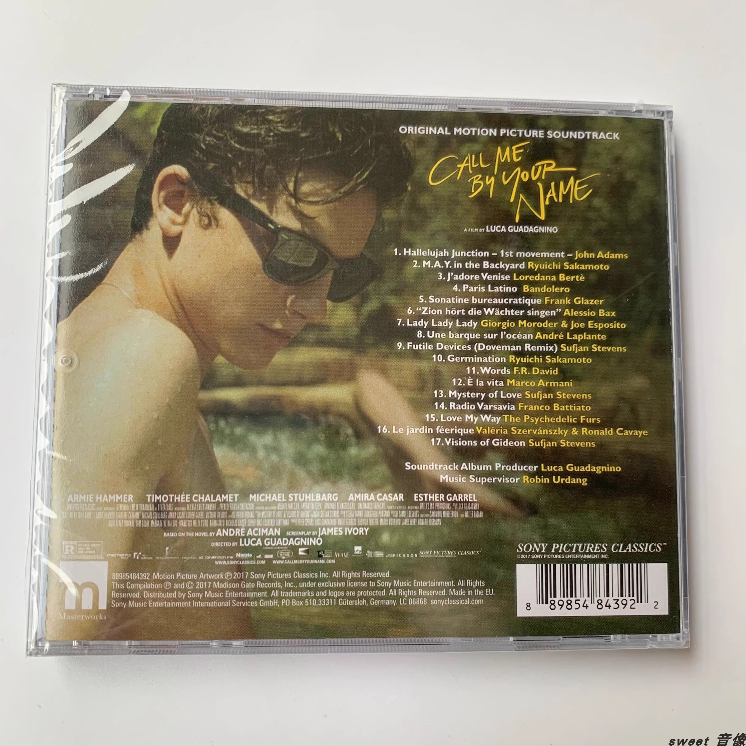 Call Me by Your Name Album Mus - Audio Music Box review and price