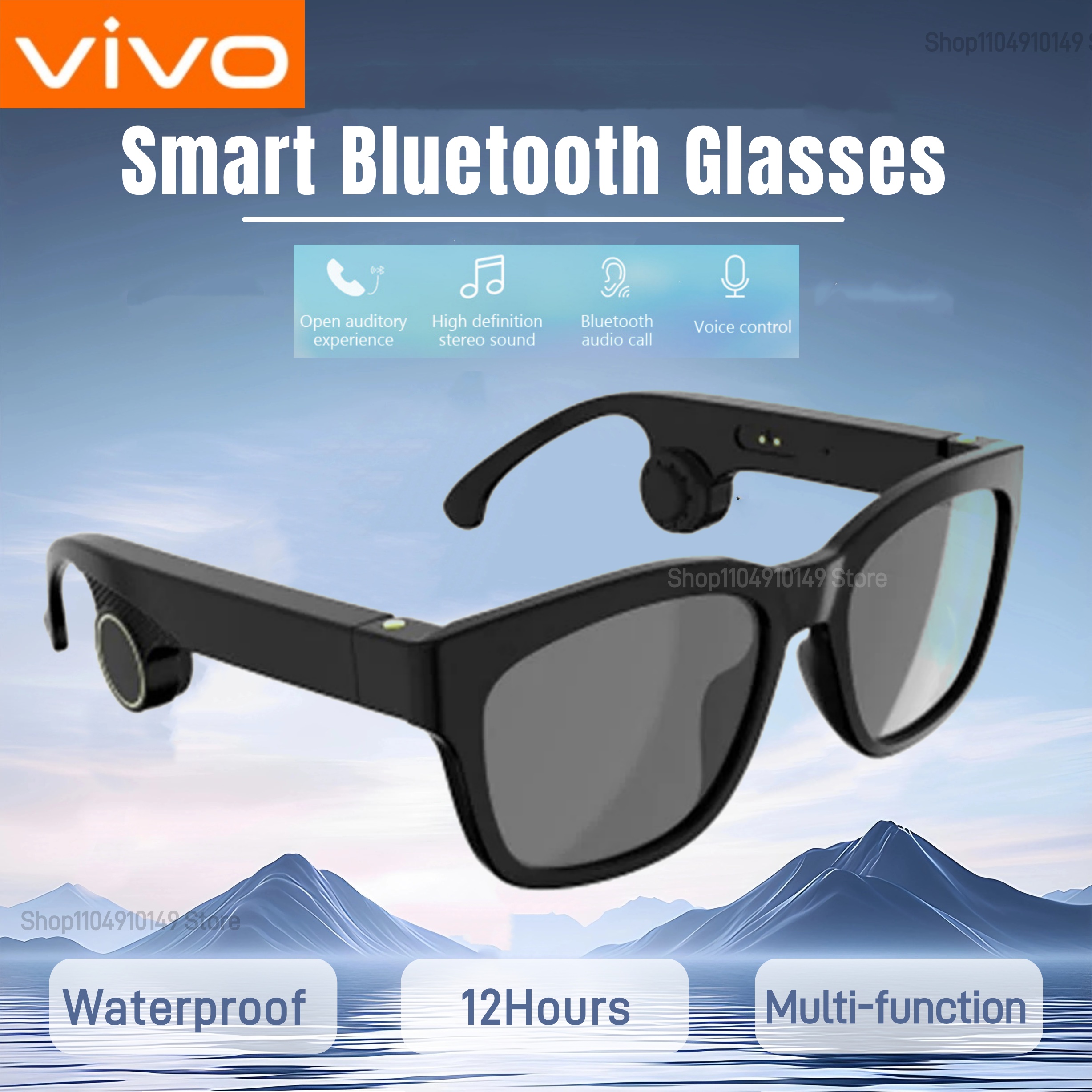 VIVO Smart Glasses Bluetooth I - Audio Music Bluetooth review and price