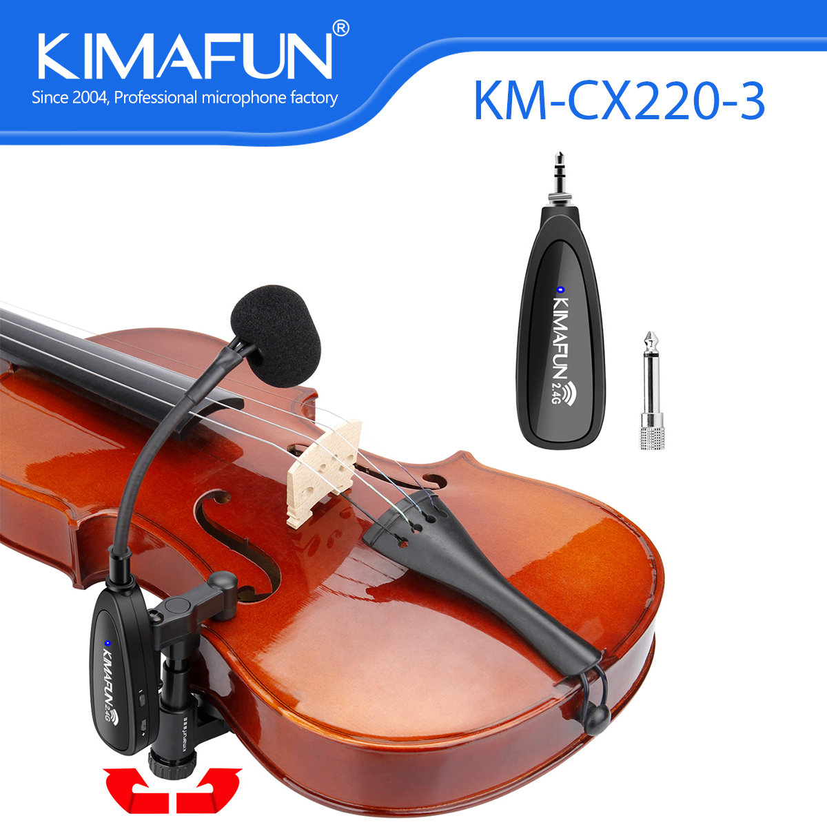 KIMAFUN 2.4G Musical Instrumen - Audio Music Youtube review and price